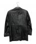 GAULTIER HOMME objet (ゴルチエオムオブジェ) 3B レザージャケット ブラック サイズ:46：18000円