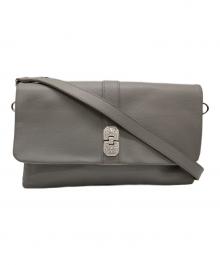 A.D.M.J.（エーディーエムジェイ）の古着「スワロスフスキーショルダーバッグ」｜グレー