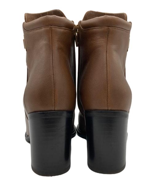 Salvatore Ferragamo（サルヴァトーレ フェラガモ）Salvatore Ferragamo (サルヴァトーレ フェラガモ) FLORIANブーツ ブラウン サイズ:7の古着・服飾アイテム