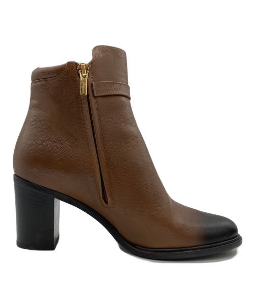 Salvatore Ferragamo（サルヴァトーレ フェラガモ）Salvatore Ferragamo (サルヴァトーレ フェラガモ) FLORIANブーツ ブラウン サイズ:7の古着・服飾アイテム