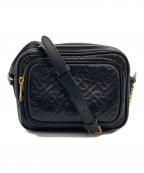 BURBERRYバーバリー）の古着「TB モノグラム カメラバッグ/VN0A4BV9SHM」｜ブラック