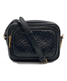 BURBERRY（バーバリー）の古着「TB モノグラム カメラバッグ/VN0A4BV9SHM」｜ブラック