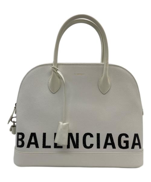 BALENCIAGA（バレンシアガ）BALENCIAGA (バレンシアガ) ヴィル トップハンドルＭ/519036 ホワイトの古着・服飾アイテム