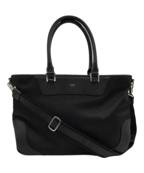 PELLE MORBIDA（ペッレモルビダ）PELLE MORBIDA (ペッレモルビダ) 2WAYビジネスバッグ ブラックの古着・服飾アイテム