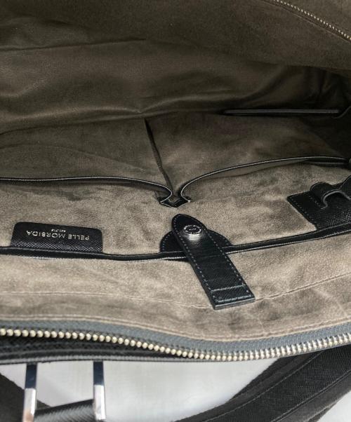 PELLE MORBIDA（ペッレモルビダ）PELLE MORBIDA (ペッレモルビダ) 2WAYビジネスバッグ ブラックの古着・服飾アイテム