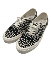 CDG×VANS（シーディージー×ヴァンズ）の古着「Authentic LX "Black Heel Tab"/VN0A4BV9SHM」｜ホワイト×ブラック