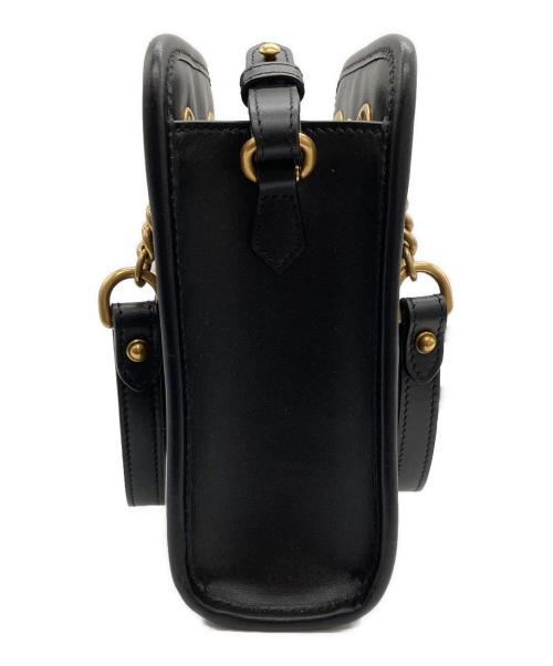 GUCCI（グッチ）GUCCI (グッチ) GG MARMONT DTDHT バッグ/696123 ブラックの古着・服飾アイテム