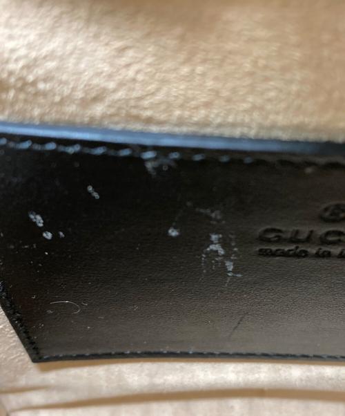 GUCCI（グッチ）GUCCI (グッチ) GG MARMONT DTDHT バッグ/696123 ブラックの古着・服飾アイテム