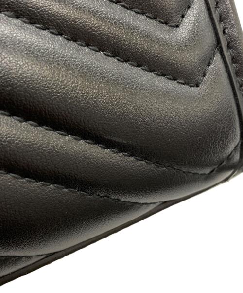 GUCCI（グッチ）GUCCI (グッチ) GG MARMONT DTDHT バッグ/696123 ブラックの古着・服飾アイテム