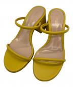 Gianvito Rossiジャンヴィト ロッシ）の古着「サンダル」｜イエロー