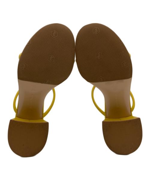 Gianvito Rossi（ジャンヴィト ロッシ）Gianvito Rossi (ジャンヴィト ロッシ) サンダル イエロー サイズ:35の古着・服飾アイテム