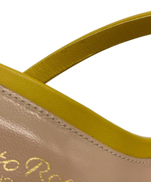 Gianvito Rossi（ジャンヴィト ロッシ）Gianvito Rossi (ジャンヴィト ロッシ) サンダル イエロー サイズ:35の古着・服飾アイテム