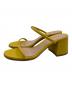 中古・古着 Gianvito Rossi (ジャンヴィト ロッシ) サンダル イエロー サイズ:35：10000円