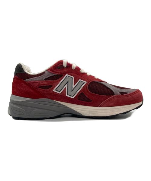 NEW BALANCE（ニューバランス）NEW BALANCE (ニューバランス) 990V3/ローカットスニーカー/M990TF3 レッド サイズ:26cmの古着・服飾アイテム