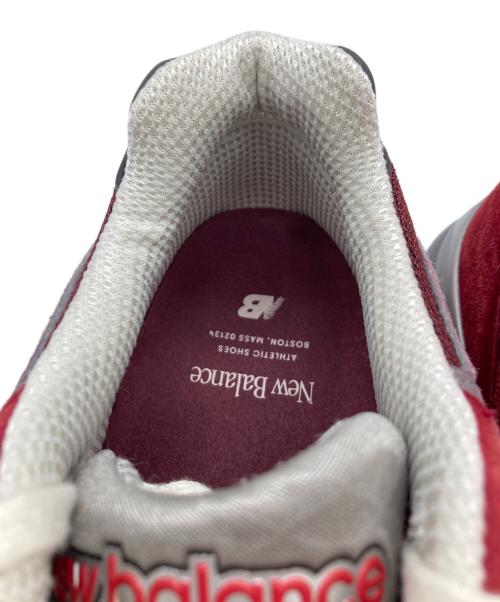 NEW BALANCE（ニューバランス）NEW BALANCE (ニューバランス) 990V3/ローカットスニーカー/M990TF3 レッド サイズ:26cmの古着・服飾アイテム
