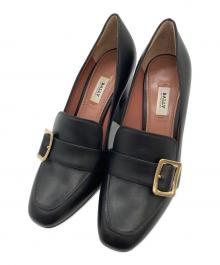 BALLY（バリー）の古着「JANELLE ヒールローファー」｜ブラック