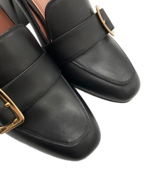 BALLY（バリー）BALLY (バリー) JANELLE ヒールローファー ブラック サイズ:37の古着・服飾アイテム