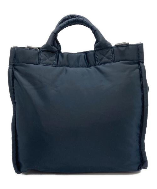 PORTER（ポーター）PORTER (ポーター) PX TANKER 2WAY VERTICAL TOTE BAG (M) ネイビーの古着・服飾アイテム