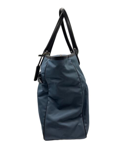 Felisi（フェリージ）Felisi (フェリージ) ナイロンビジネストートバッグ ブルーの古着・服飾アイテム