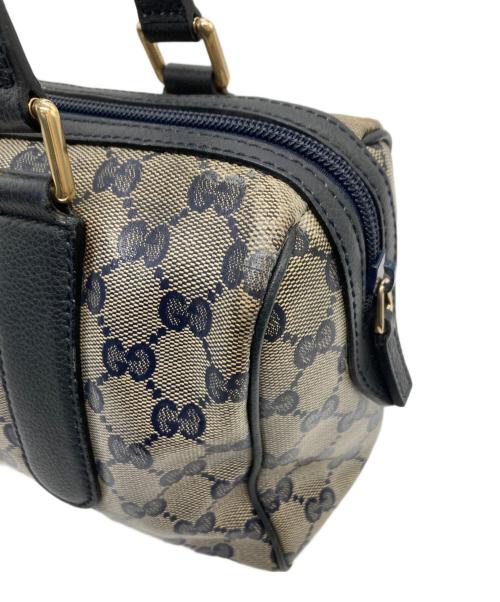 GUCCI（グッチ）GUCCI (グッチ) ミニボストンPVCレザーバッグ/257289の古着・服飾アイテム