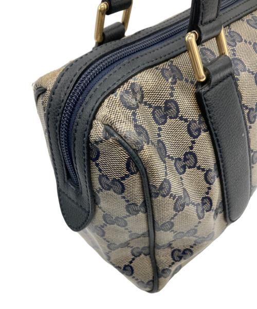 GUCCI（グッチ）GUCCI (グッチ) ミニボストンPVCレザーバッグ/257289の古着・服飾アイテム