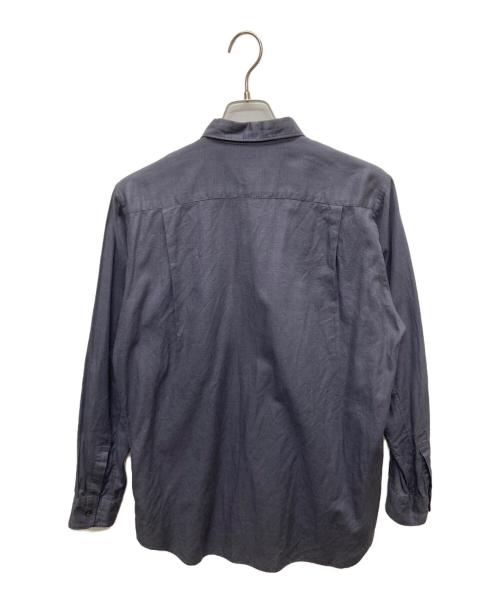 COMME des GARCONS HOMME PLUS（コムデギャルソンオムプリュス）COMME des GARCONS HOMME PLUS (コムデギャルソンオムプリュス) レギュラーカラーチェックシャツ/PB-040440 ネイビー サイズ:Freeの古着・服飾アイテム