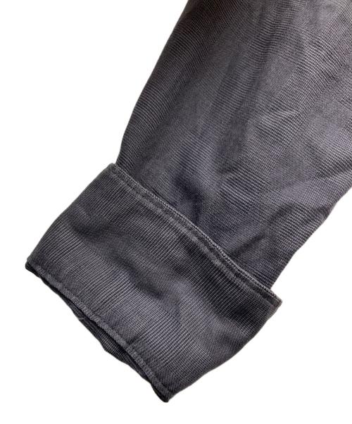 COMME des GARCONS HOMME PLUS（コムデギャルソンオムプリュス）COMME des GARCONS HOMME PLUS (コムデギャルソンオムプリュス) レギュラーカラーチェックシャツ/PB-040440 ネイビー サイズ:Freeの古着・服飾アイテム