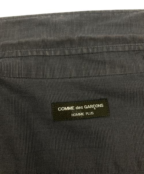 COMME des GARCONS HOMME PLUS（コムデギャルソンオムプリュス）COMME des GARCONS HOMME PLUS (コムデギャルソンオムプリュス) レギュラーカラーチェックシャツ/PB-040440 ネイビー サイズ:Freeの古着・服飾アイテム