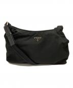 PRADAプラダ）の古着「ナイロンワンショルダーバッグ/B9715」｜ブラック