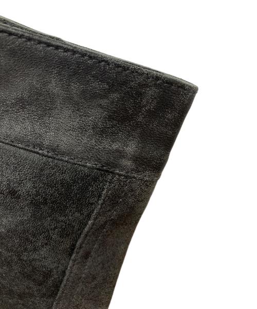 ALL SAINTS（オールセインツ）ALL SAINTS (オールセインツ) REMY SUEDE TRUCKER JACKET/WL586Z ブラック サイズ:UK4の古着・服飾アイテム