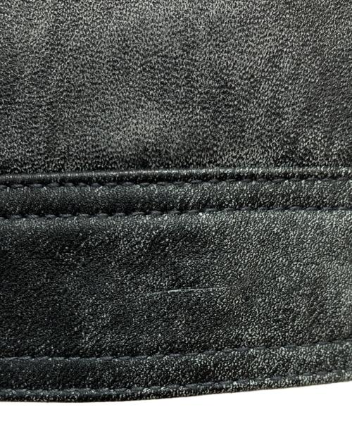 ALL SAINTS（オールセインツ）ALL SAINTS (オールセインツ) REMY SUEDE TRUCKER JACKET/WL586Z ブラック サイズ:UK4の古着・服飾アイテム