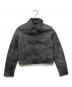 ALL SAINTS（オールセインツ）の古着「REMY SUEDE TRUCKER JACKET/WL586Z」｜ブラック