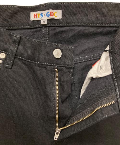Hysteric Glamour（ヒステリックグラマー）Hysteric Glamour (ヒステリックグラマー) GDC (ジーディーシー) ブラックデニムパンツ/GD0233 ブラック サイズ:Ｍ 未使用品の古着・服飾アイテム