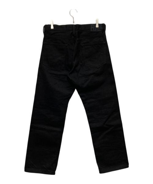 DOUBLE RL（ダブルアールエル）DOUBLE RL (ダブルアールエル) セルビッチブラックデニムパンツ/782921816001 ブラック サイズ:31の古着・服飾アイテム