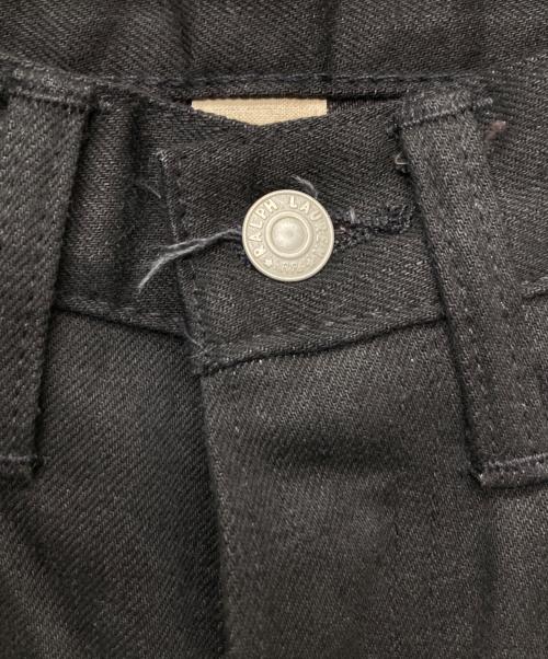 DOUBLE RL（ダブルアールエル）DOUBLE RL (ダブルアールエル) セルビッチブラックデニムパンツ/782921816001 ブラック サイズ:31の古着・服飾アイテム