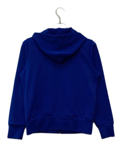 PLAY COMME des GARCONS（プレイコムデギャルソン）PLAY COMME des GARCONS (プレイコムデギャルソン) ハートロゴポリエステルジップパーカー/AZ-T171 ブルー サイズ:Mの古着・服飾アイテム