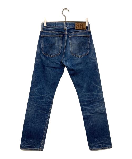 RRL（ダブルアールエル）RRL (ダブルアールエル) スリムストリートデニムパンツ ブルー サイズ:W28の古着・服飾アイテム