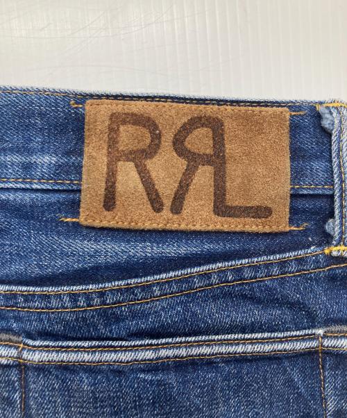RRL（ダブルアールエル）RRL (ダブルアールエル) スリムストリートデニムパンツ ブルー サイズ:W28の古着・服飾アイテム