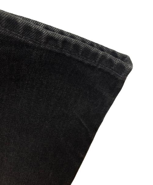 RRL（ダブルアールエル）RRL (ダブルアールエル) スリムフィットセルビッチデニムパンツ ブラック サイズ:W28の古着・服飾アイテム