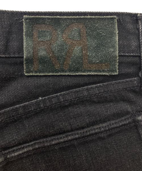 RRL（ダブルアールエル）RRL (ダブルアールエル) スリムフィットセルビッチデニムパンツ ブラック サイズ:W28の古着・服飾アイテム