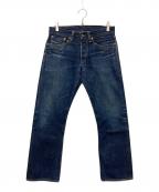 RRLダブルアールエル）の古着「SLIM BOOT CUT RINSE JAPAN WOVEN SELVEDGE DENIM」｜インディゴ