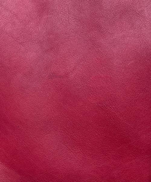 acanthus（アカンサス）acanthus (アカンサス) レザースタジアムジャケット/LST1101 レッド サイズ:Ｍの古着・服飾アイテム