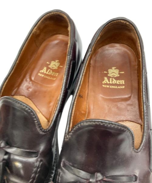 Alden（オールデン）ALDEN (オールデン) 563 タッセルローファー コードバン ボルドー サイズ:7Dの古着・服飾アイテム