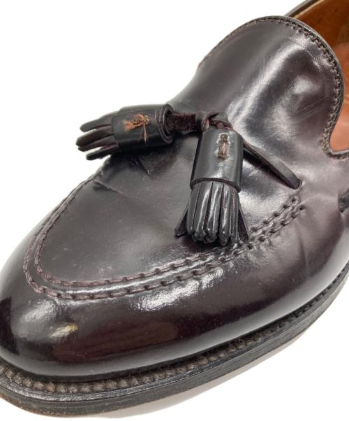 Alden（オールデン）ALDEN (オールデン) 563 タッセルローファー コードバン ボルドー サイズ:7Dの古着・服飾アイテム