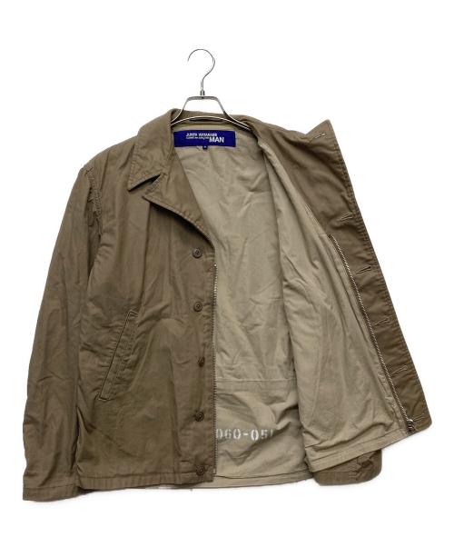 JUNYA WATANABE MAN（ジュンヤワタナベマン）JUNYA WATANABE MAN (ジュンヤワタナベマン) コットンジャケット/WM-J060 ベージュ サイズ:Ｍの古着・服飾アイテム