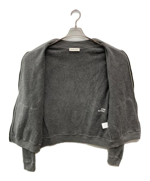 SIMPLY COMPLICATED（シンプリーコンプリケイティド）SIMPLY COMPLICATED (シンプリーコンプリケイティド) CORE LOOPWHEEL ZIP OVER CREW/25SS4003 グレー サイズ:Ｍの古着・服飾アイテム