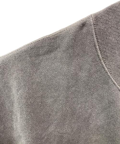 SIMPLY COMPLICATED（シンプリーコンプリケイティド）SIMPLY COMPLICATED (シンプリーコンプリケイティド) CORE LOOPWHEEL ZIP OVER CREW/25SS4003 グレー サイズ:Ｍの古着・服飾アイテム