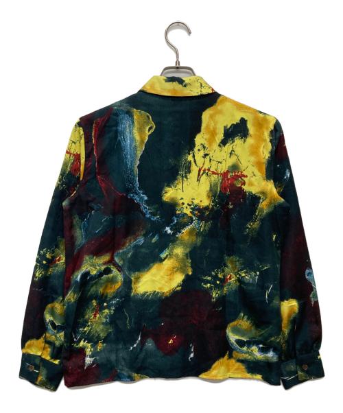 JUNIOR GAULTIER（ジュニアゴルチエ）JUNIOR GAULTIER (ジュニアゴルチエ) 総柄シャツ/HSJYBA1015 グリーン サイズ:Ｌの古着・服飾アイテム
