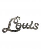 LOUIS VUITTONルイ ヴィトン）の古着「ラインストーンブローチ」｜シルバー