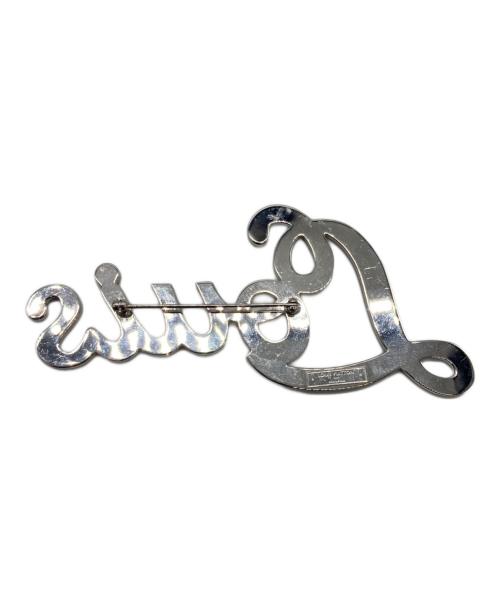 LOUIS VUITTON（ルイ ヴィトン）LOUIS VUITTON (ルイ ヴィトン) ラインストーンブローチ シルバーの古着・服飾アイテム